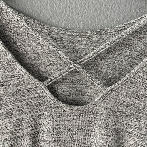 Open Back Grey Sweater - Picture 7 of 10